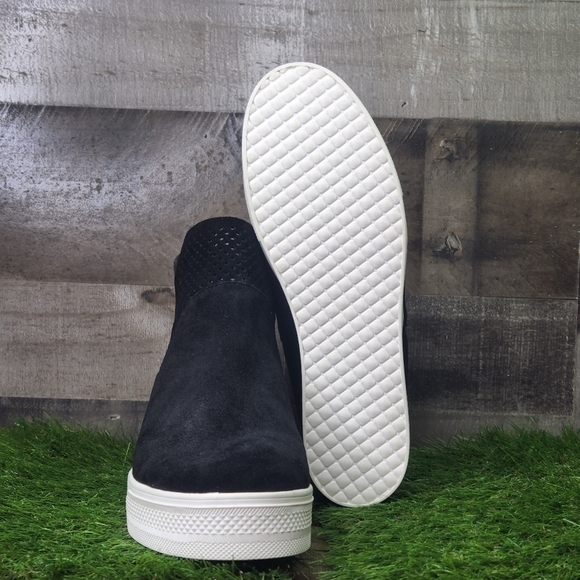 New Steve Madden WINNI Black suede Sz 10 - Picture 9 of 10